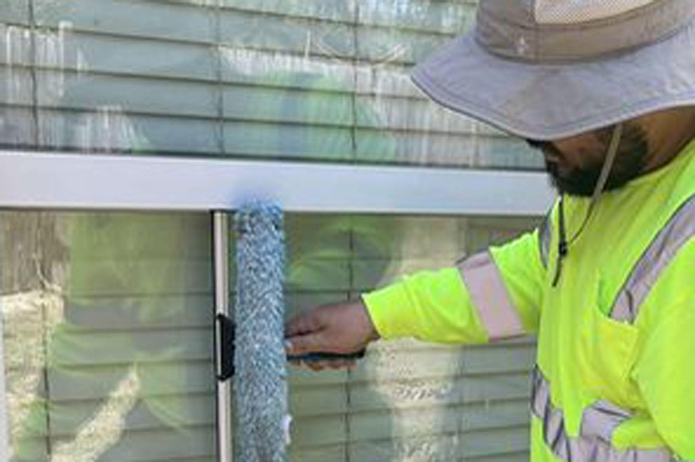 Making the window clean!